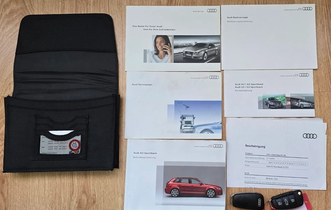 Audi A3 cena 33000 przebieg: 201500, rok produkcji 2010 z Debrzno małe 407